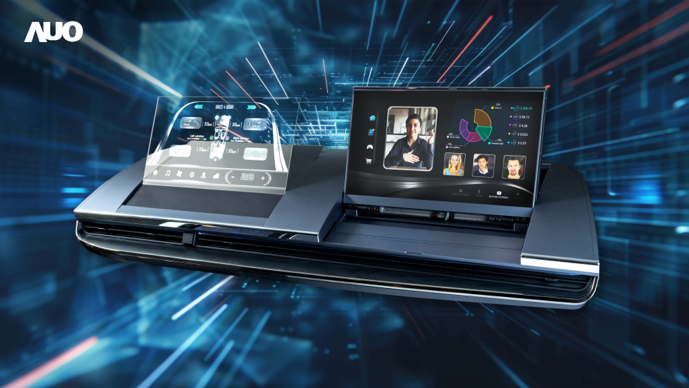 k1体育Micro LED Display HMI解决方案打造透明Micro LED前座仪表，呈现信息并保留驾驶视野开阔；亦为副驾驶座乘客打造收放自如的Micro LED屏幕，在不影响显示质量的前提于显示区内建镜头，让用户能与视讯对象直接眼神接触，提供绝佳的双向沟通体验