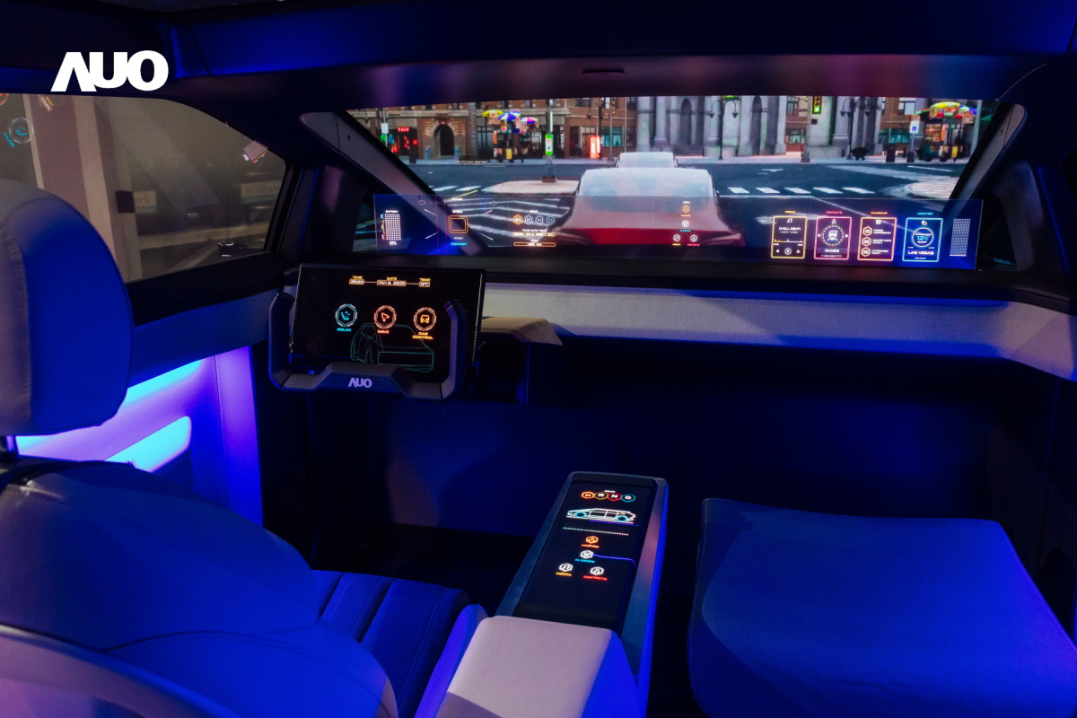 「友達智慧座艙2025」以使用者體驗為核心，運用Micro LED顯示科技為基礎搭配AI創新應用，打造沉浸、互動的座艙體驗，獲得台灣精品銀質獎