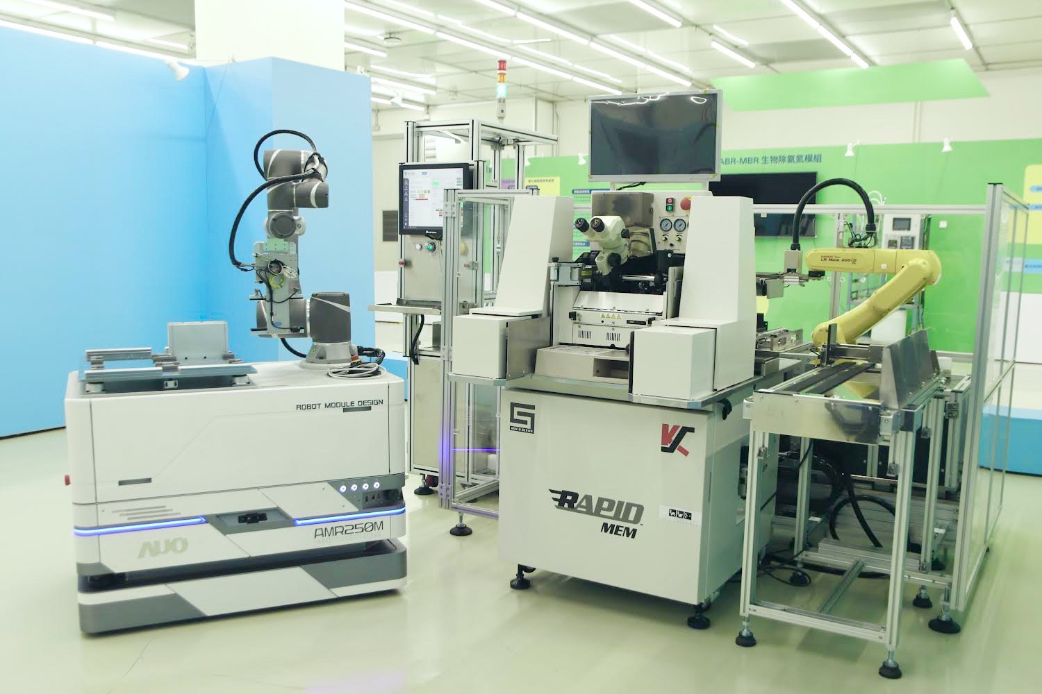 友達數位攜手半導體設備大廠K&S及夥伴樂宇精密，針對半導體封裝場域痛點，提供iAMHS一站式解決方案，創造產能提升至少10%的效益